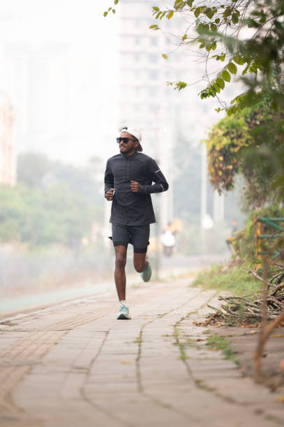 istock Young male Running Outdoors 2194355539