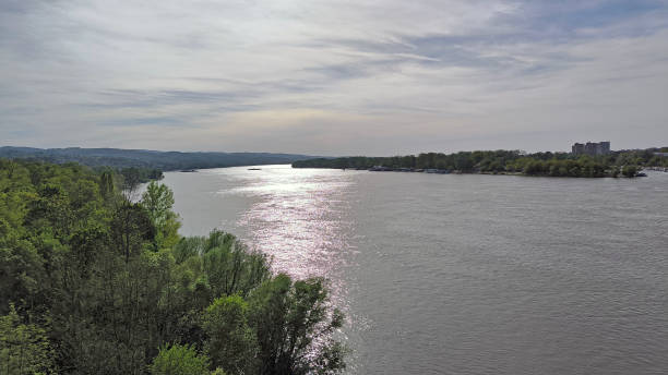 istock landscape by the Danube river in spring, in Novi Sad 2194357931