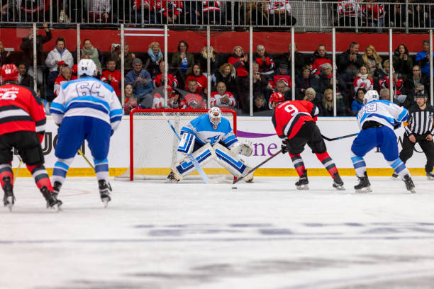 istock High-Stakes Hockey Goal Attempt 2194366691
