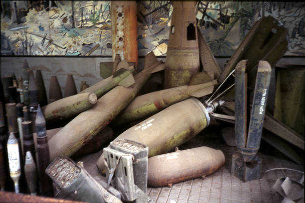 Vietnam, Ho Chi Minch city - unexploded American bombs