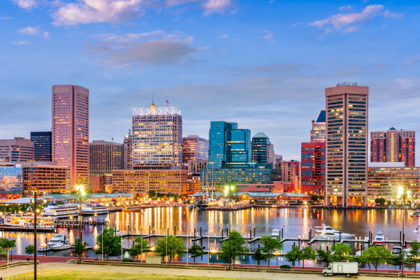 istock Baltimore, Maryland, USA Skyline on the Inner Harbor 2194372971