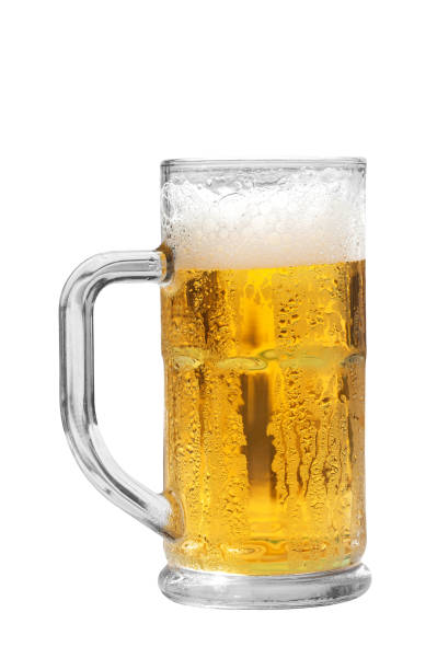 istock Beer in glass. isolated on white background 2194379393