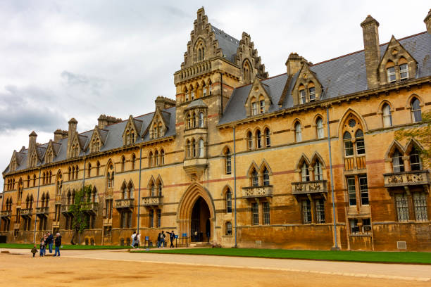 Oxford, UK - 05 May 2024: Christ church college in Oxford