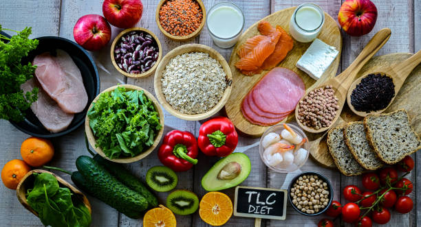 istock Foods representing TLC diet. 2194386236