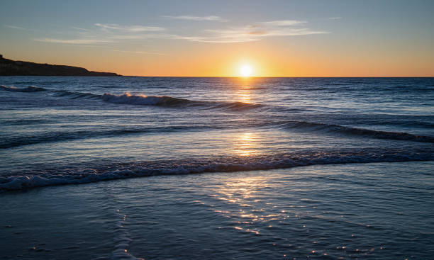 istock The sunset view by the sea 2194386661