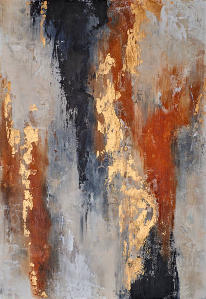 istock A modern abstract piece with soft gradients and flowing lines, bringing a serene and elegant atmosphere to any contemporary space 2194388759
