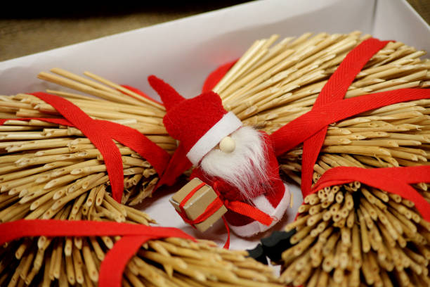 Typical Nordic countries Christmas decoration is often something from religion or from nature.