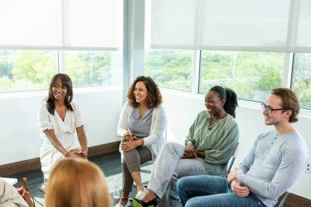 istock Diverse Group Therapy Session: Mental Health & Emotional Support 2194401559