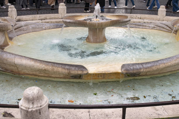 istock Barcaccia fountain in Rome, Italy 2194401934