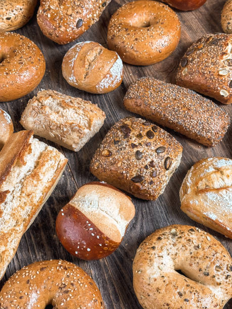 istock German bread and pastry rolls, baking homemade bread in rustic wood kitchen 2194402804