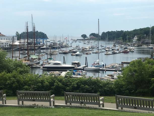 istock Harbor in Bar Harbour, Maine 2194411073
