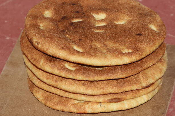 istock Traditional Moroccan Bread Close Up 2194421272