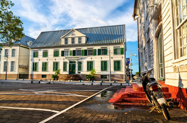 istock National Assembly in a historic building in Paramaribo, Suriname 2194422701