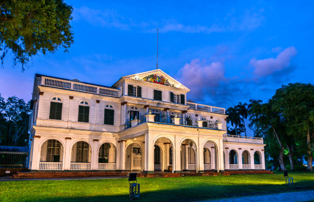 istock Presidential Palace of Suriname in Paramaribo 2194423194