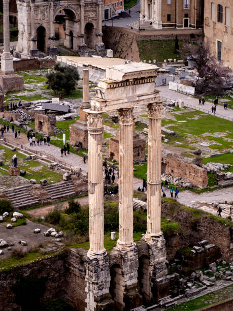 istock Pillars in the Roman forum 2194434973