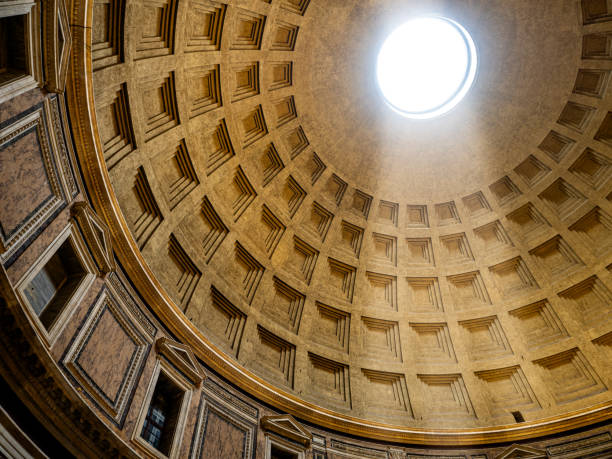istock Pantheon roof opening 2194436122
