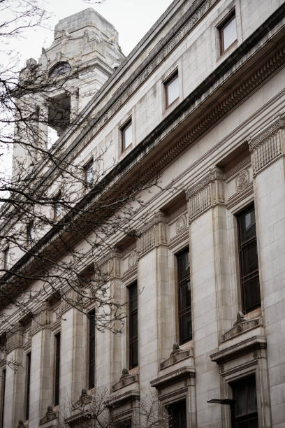 istock Art Deco Architecture: Freemasons Hall Building (1920s), Wild Street, British Architectural Heritage, Covent Garden, London, England, UK 2194439733