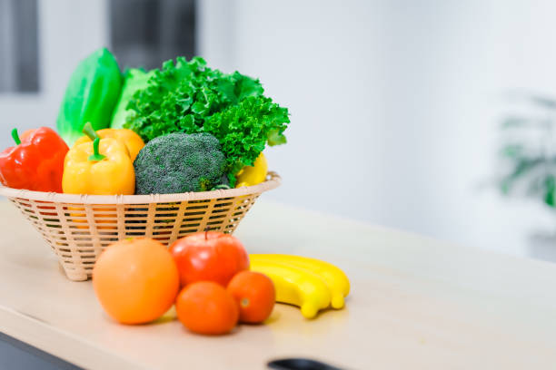 fruits and vegetables are on the table ready to be cooked