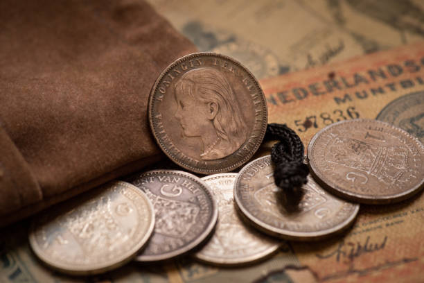 istock queen wilhelmina silver coin 2194458140