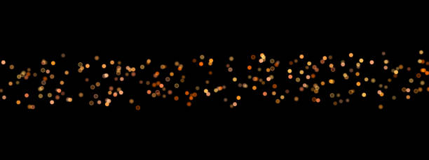 istock Abstract color shining bokeh isolated on transparent background. Lights and sparks glitter glowing effect. Lens flare Christmas or New Year holiday card 2194462469