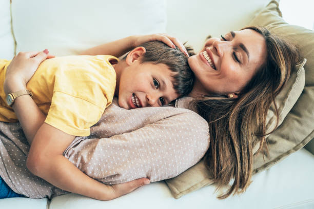 istock Mother and son love 2194463191