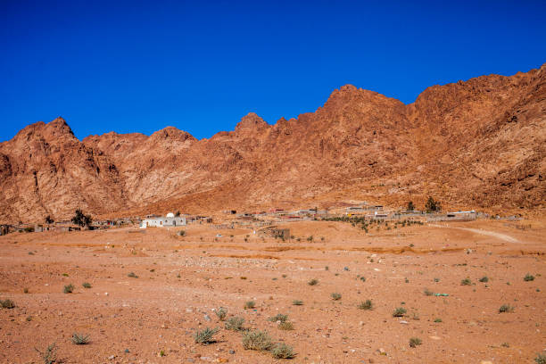 The rocky hills and mountains near Saint Catherine, Sinai Peninsula, Egypt
