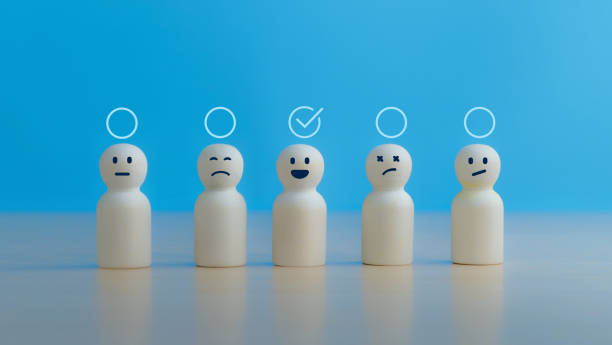 istock Select happy people, recruit people, emotional differences, think positively 2194490652