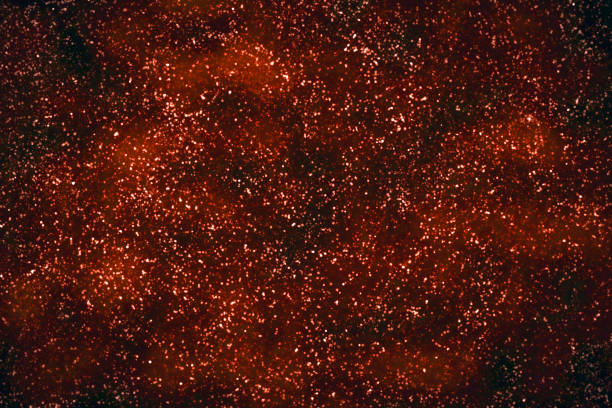Night sky with stars. Starry night sky. Glowing stars in the space. New Year, Christmas and Celebration background concept.