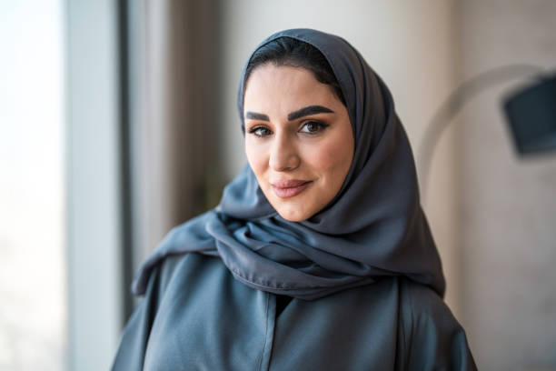 istock Confident Arabic Woman in Modern Home Interior 2194497509