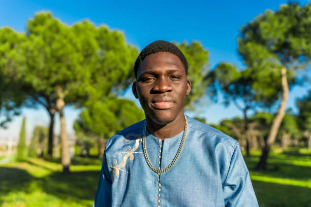 Portrait of African Man.