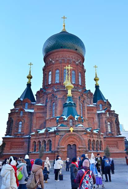 The St. Sophia Cathedral(Harbin Hagia Sophia Cathedral) in Harbin was first built in 1907 and has a history of over 100 years. It is a famous landmark in Harbin. The St. Sophia Cathedral is of Byzantine architectural style and is a typical representative of modern European architecture in Harbin, with extremely high historical research value, architectural art value and scientific research value. In 2007, the St. Sophia Cathedral scenic area was rated as a national AAAA-level tourist attraction. In 2016, the St. Sophia Cathedral was listed as one of the \
