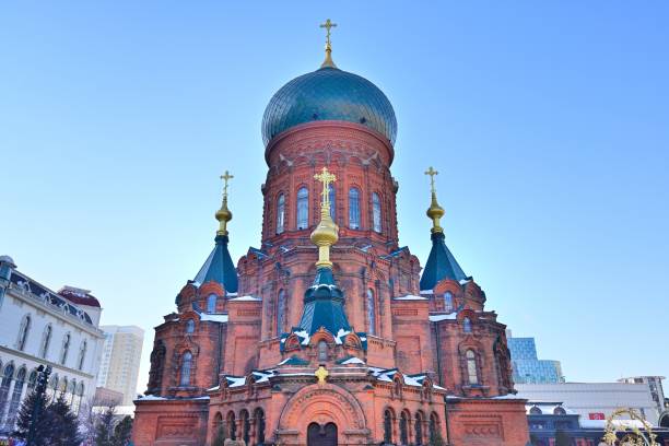 The St. Sophia Cathedral(Harbin Hagia Sophia Cathedral) in Harbin was first built in 1907 and has a history of over 100 years. It is a famous landmark in Harbin. The St. Sophia Cathedral is of Byzantine architectural style and is a typical representative of modern European architecture in Harbin, with extremely high historical research value, architectural art value and scientific research value. In 2007, the St. Sophia Cathedral scenic area was rated as a national AAAA-level tourist attraction. In 2016, the St. Sophia Cathedral was listed as one of the \