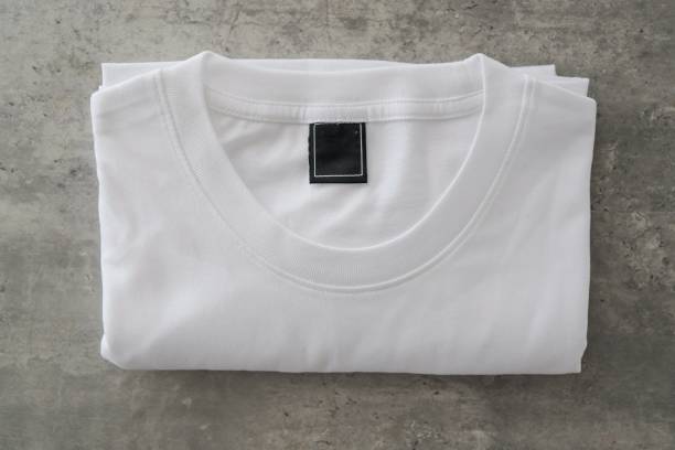 istock White crew neck t shirt on grey background 2194511731