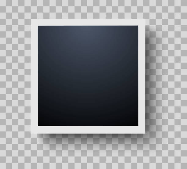 istock A blank black photo frame with a border on a transparent background, ideal for displaying images or text. Ideal for design projects, presentations and creative displays. 2194514480