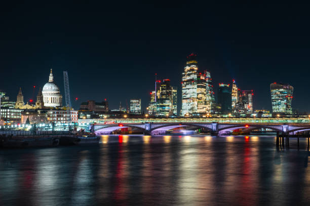 istock London skyline reflecting over thames at night 2194515769