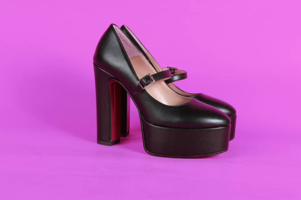 istock black high-heeled shoe 2194518597