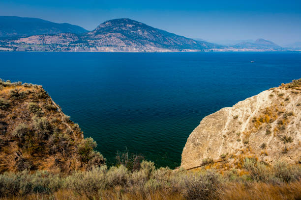 Okanagan Lake in Penticton in Canada
