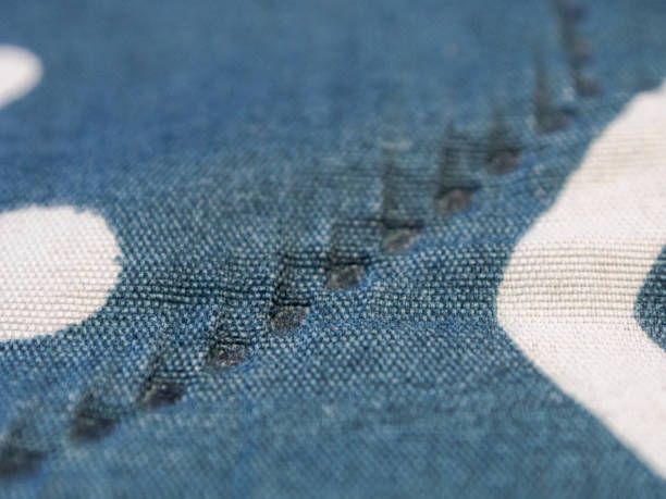 istock A fabric texture macro shot that highlights details and patterns, perfect for design projects and illustrations. 2194520523