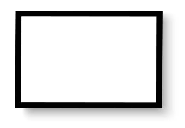 istock Mockup, modern Frame . Art  Design.  Vector illustration on transparent background 2194520561