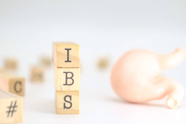 istock Irritable Bowel Syndrome disease. IBS abbreviation 2194521885