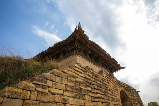 The ancient Chinese rural houses