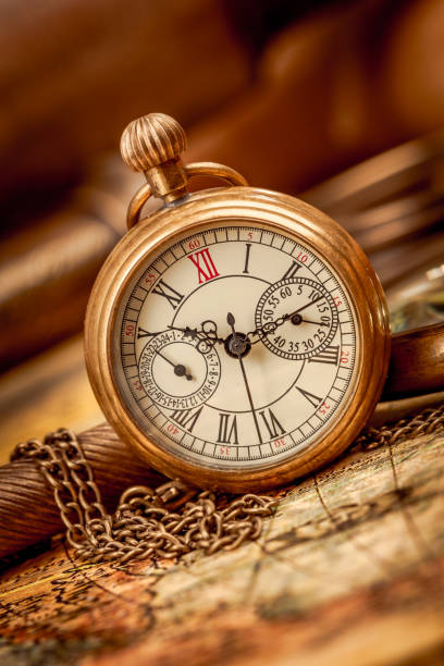 istock Vintage still life Antique pocket watch. 2194529775