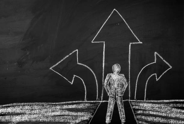 Life directions. Making a big decision. Choice.