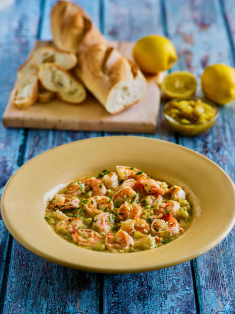 istock Sauteed Shrimp in Lemon Garlic Sauce 2194559534