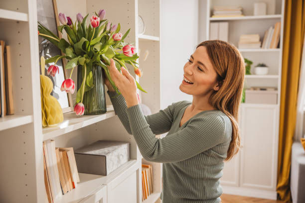 istock Happy family preparing Easter at home 2194561465