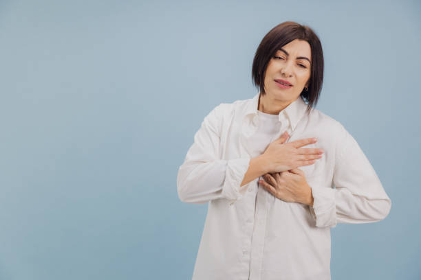istock Mature Woman Suffering Heart Attack or Angina Pectoris 2194562447