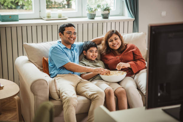 istock Happy family spending time together 2194567049