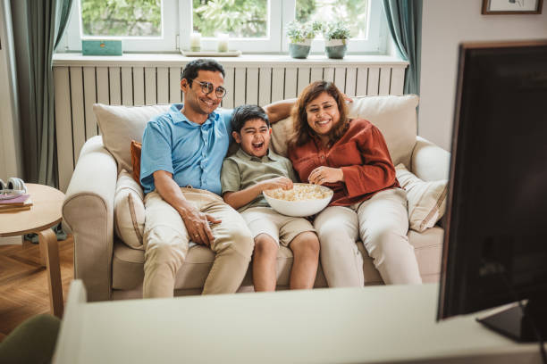 istock Happy family spending time together 2194567050