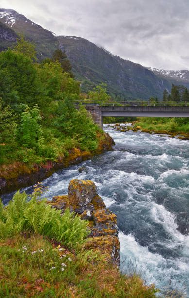 istock Olden Norway 2024 hiking views towards Briksdal Glacier, Jostedal Glacier largest glacier on Europe's mainland. Glacial river flowing to Sognefjord. Scandinavia, Nordic. 2194571925