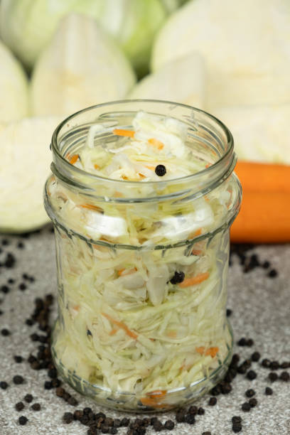 istock Traditional dish sauerkraut, classic recipe. 2194575977